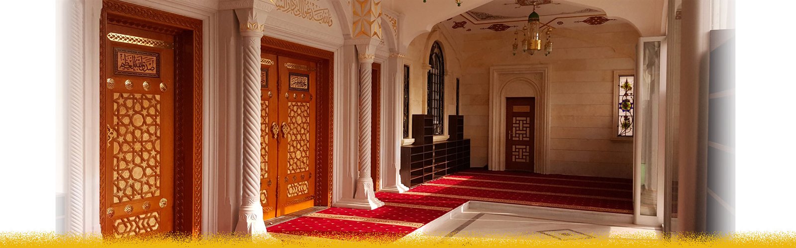 محراب خشبي للمسجد
